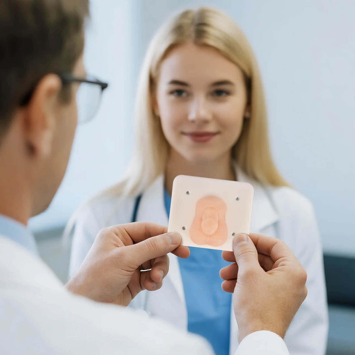 Infant Circumcision Trainer with Replaceable Foreskin