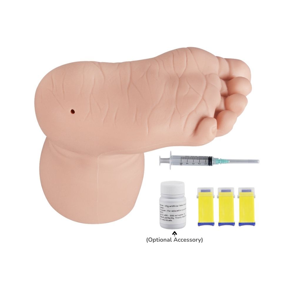 Infant Foot Heel Stick Training Simulator
