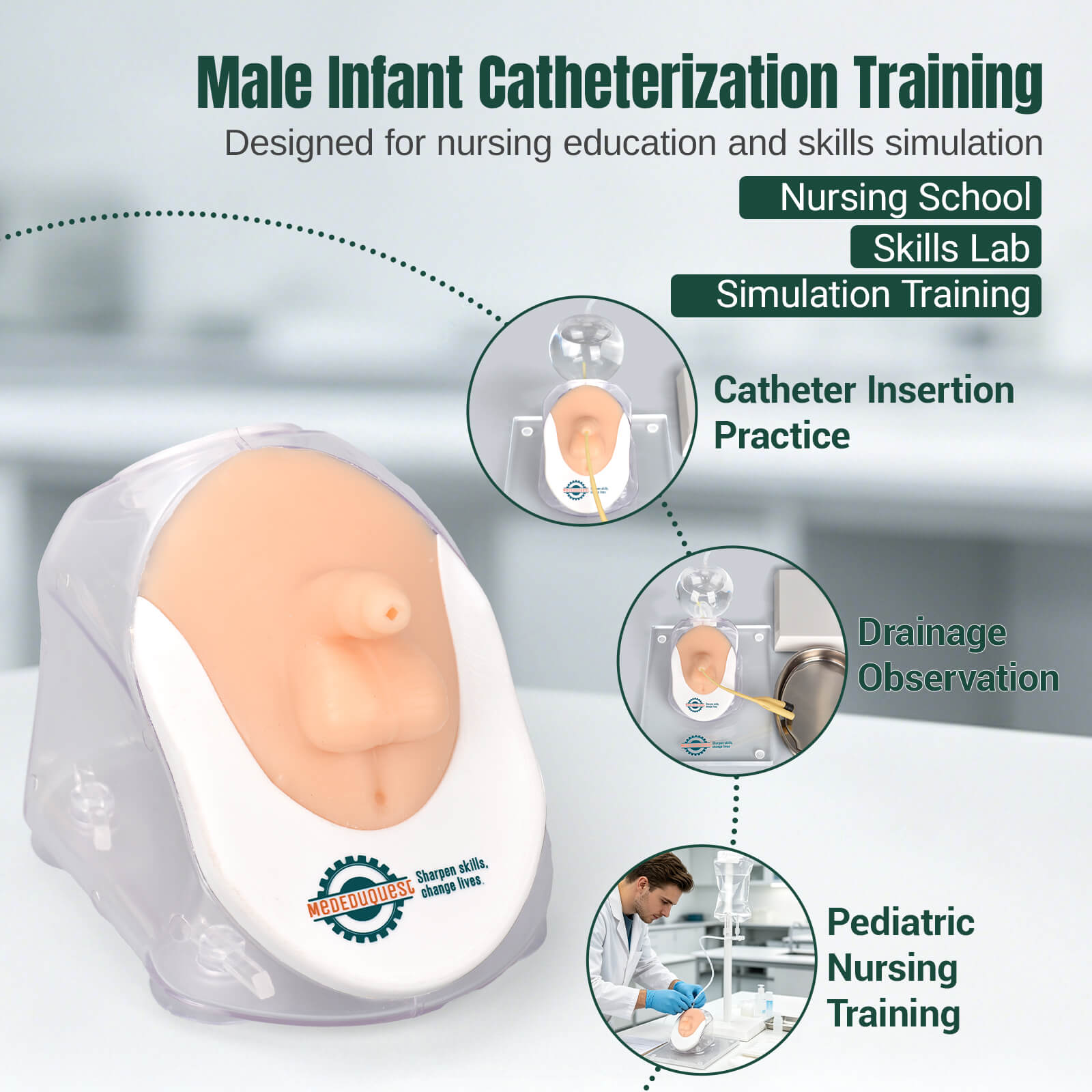 Infant Male Catheterization Trainer