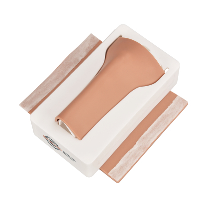 Infant Tibial IO Access Trainer with Skin Pad - Velcro & Sleeve