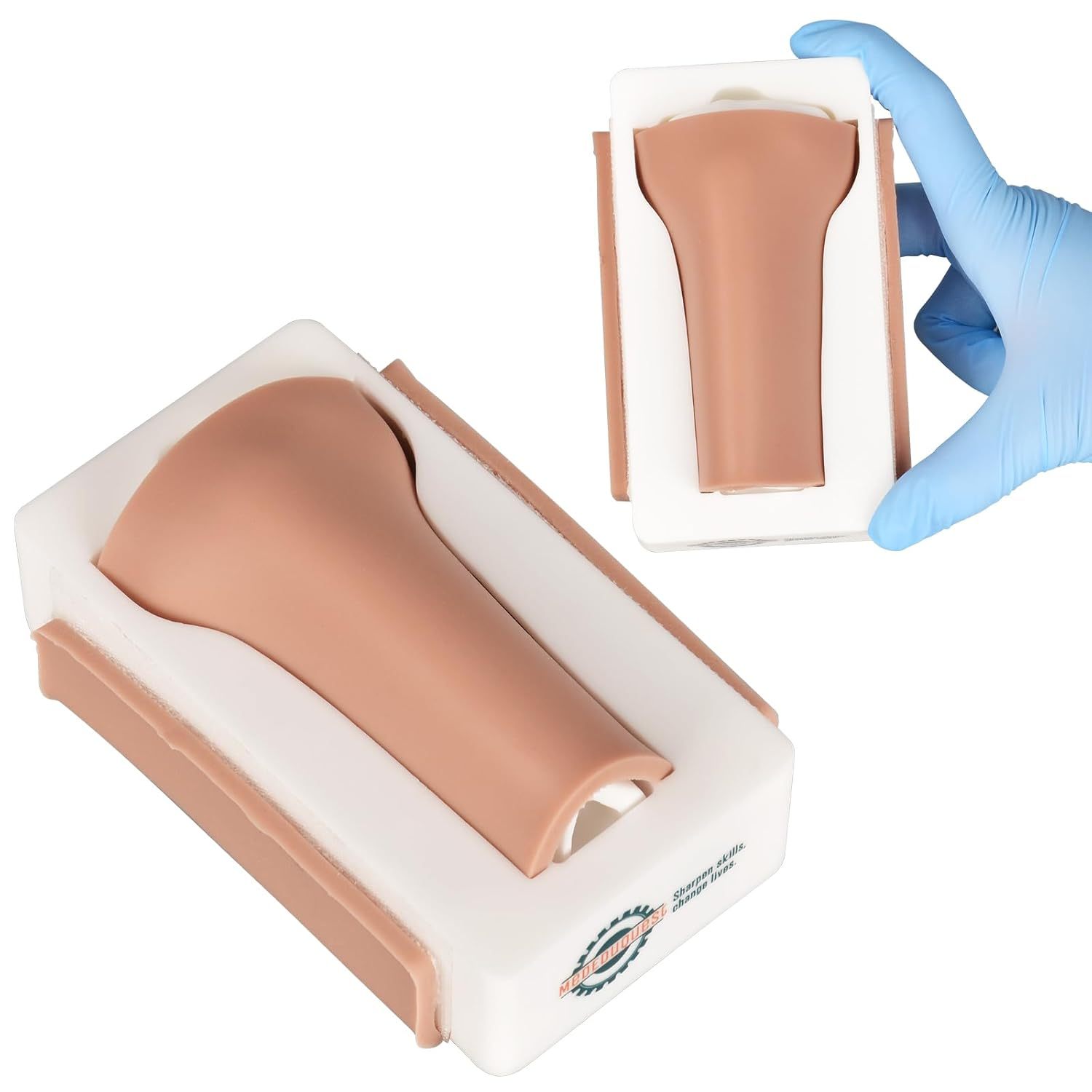 Infant Tibial IO Access Trainer with Skin Pad - Velcro