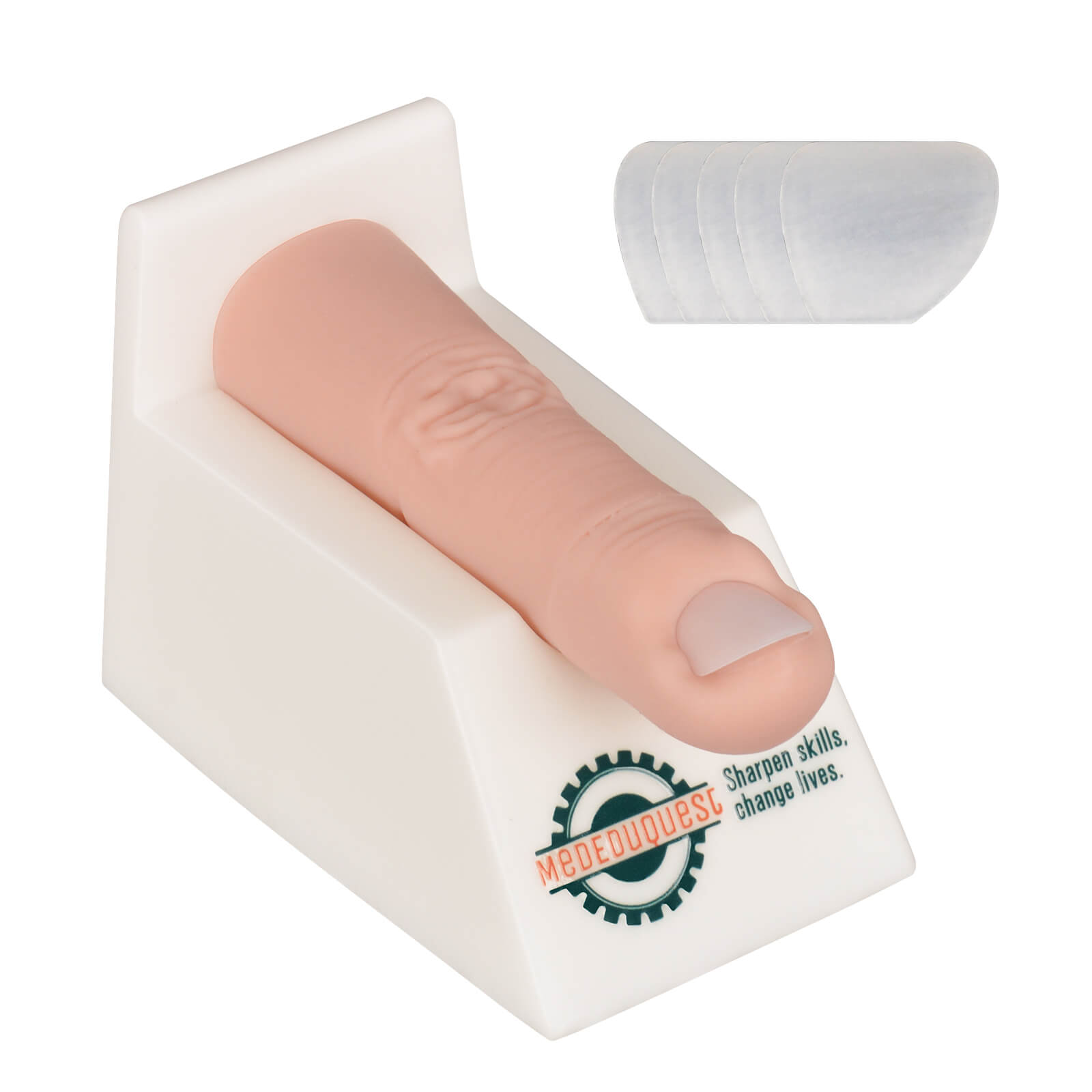 Detachable Ingrown Fingernail Removal Trainer Kit with Base