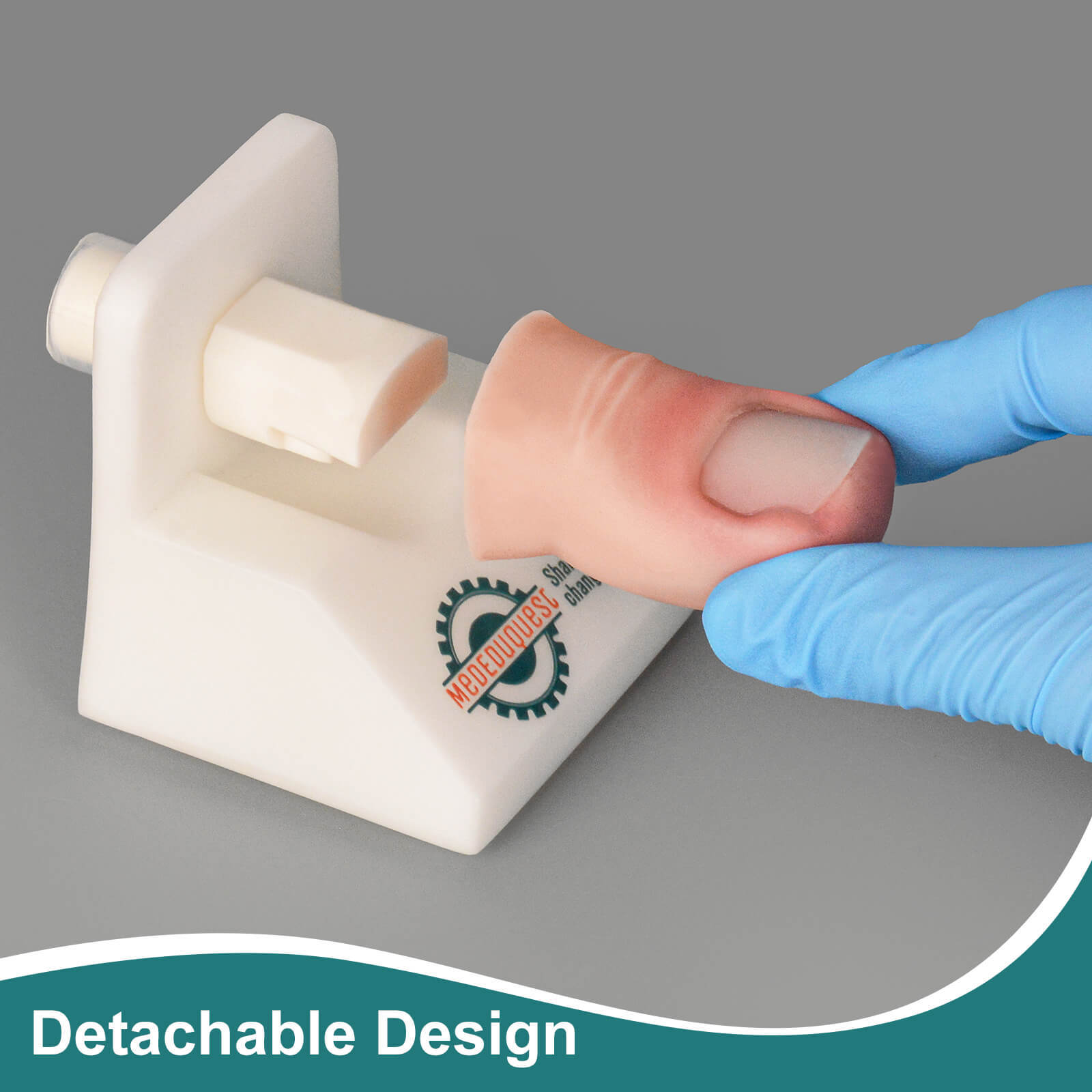 Ingrown Toenail Trainer Kit with Base for Toenail Removal Simulation