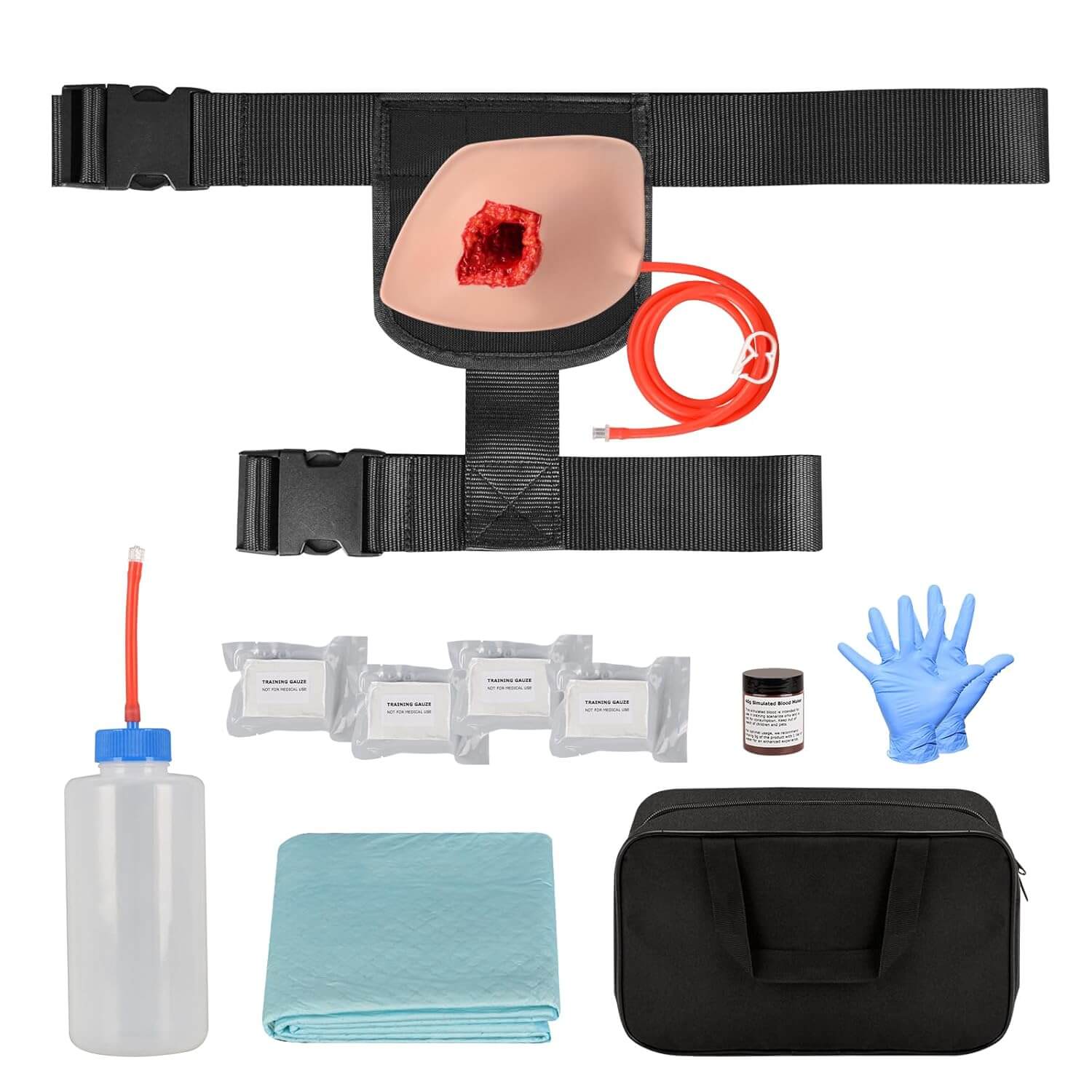 Wearable Inguinal Wound Packing Trainer Kit
