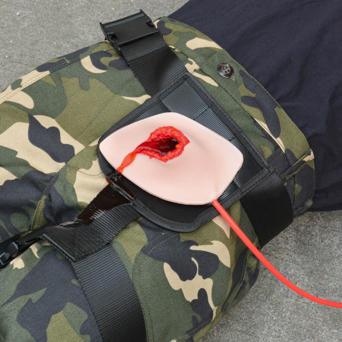 wearable inguinal packing trainer
