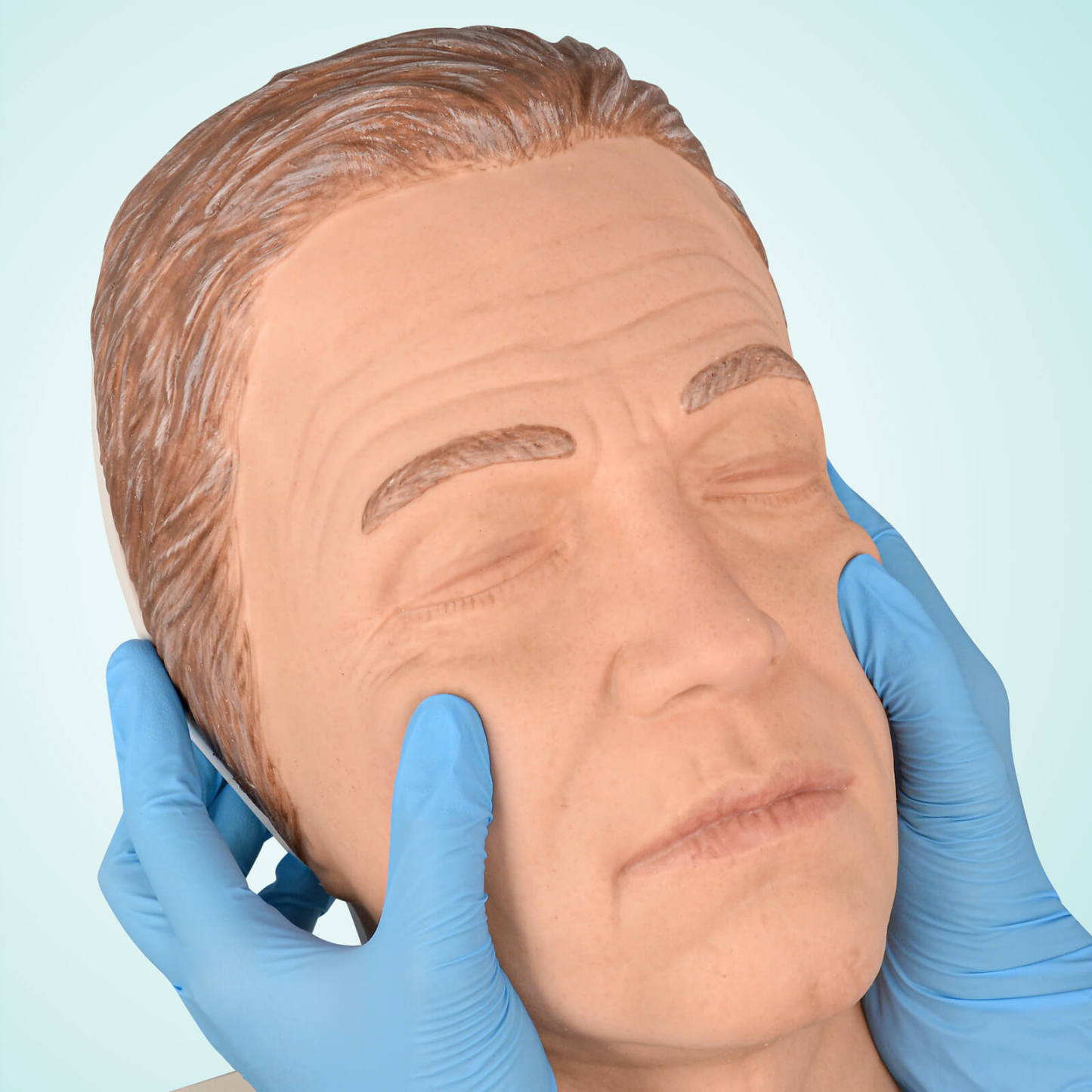 Facial Injection Training Head with Masculine Features