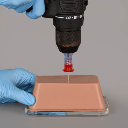 Transparent IO Access Trainer with Bone Marrow - Flat Practice Surface