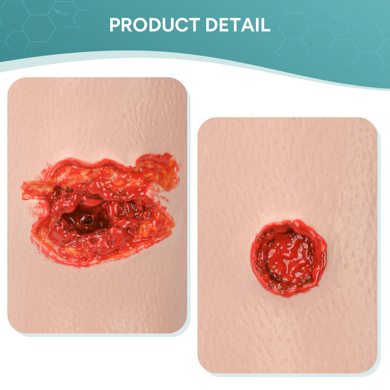 Leg Bullet Wound Packing Trainer Kit (Leg Sleeve)
