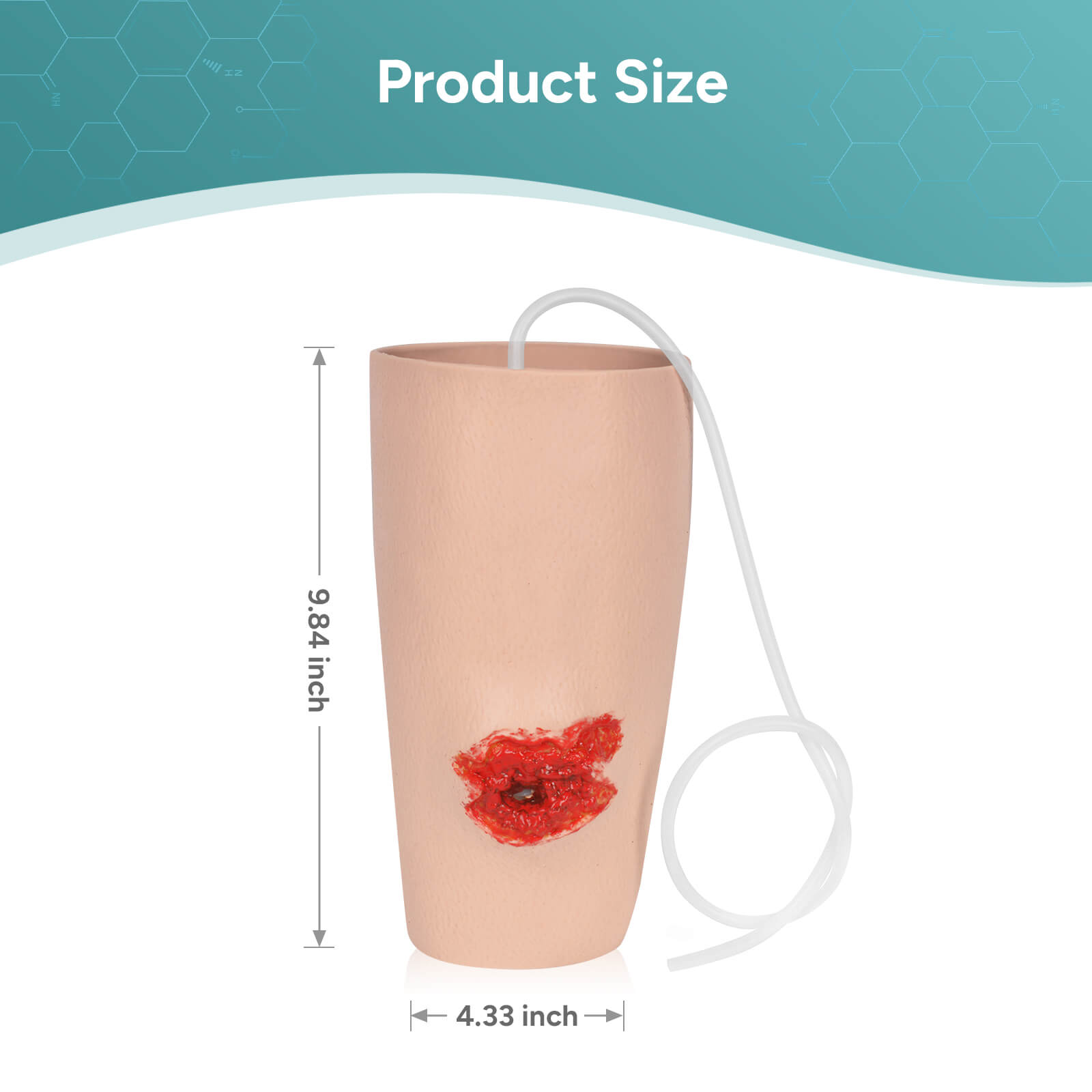 Leg Bullet Wound Packing Trainer Kit (Leg Sleeve)
