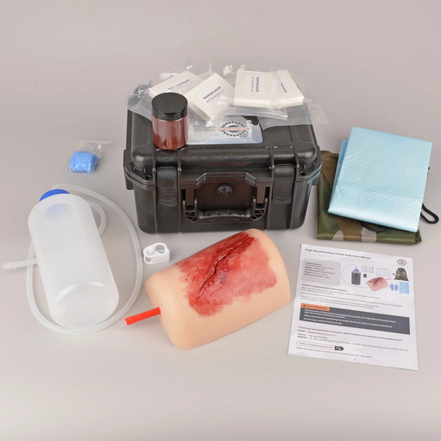 Leg Laceration Wound Packing Trainer