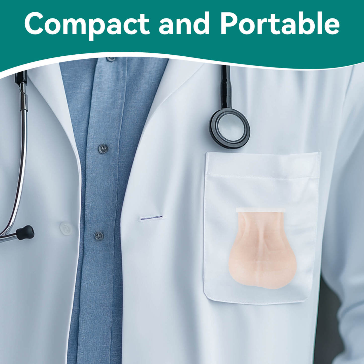 Male Testicular Examination Model Pocket Size