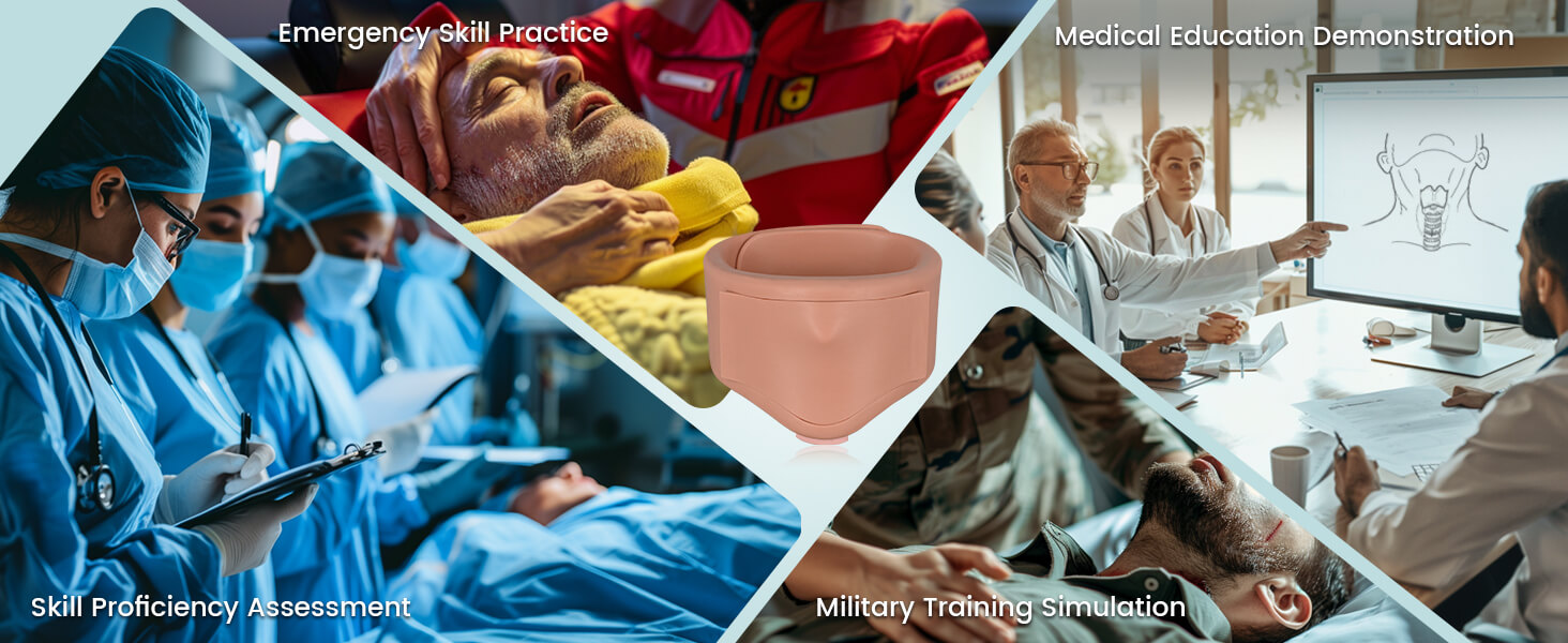 Master Emergency Airway Skills with MedEduQuest Cricothyrotomy Trainers