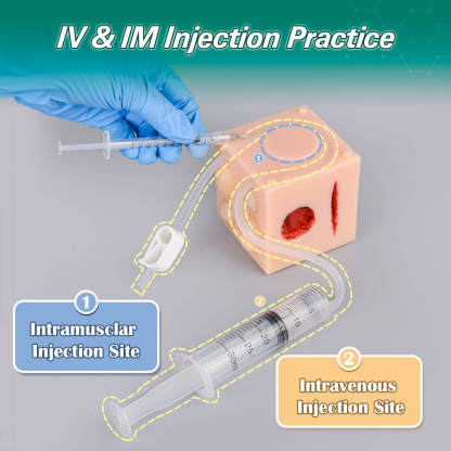 MultiCube for IV & IM Injection Training

