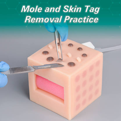 MultiCube for Mole and Skin Tag Removal Practice