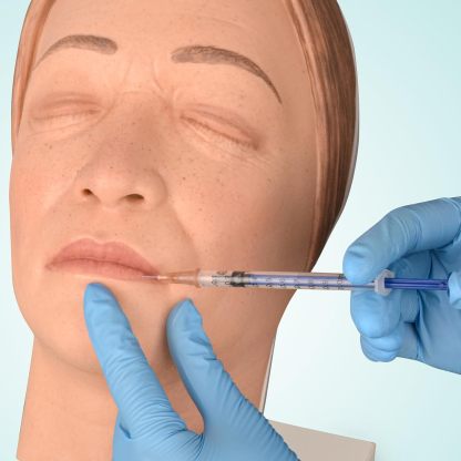 Facial Injection Manikin with Feminine Features - Nana Model