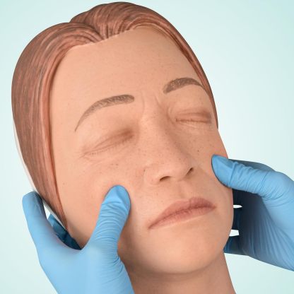 Facial Injection Manikin with Feminine Features - Nana Model