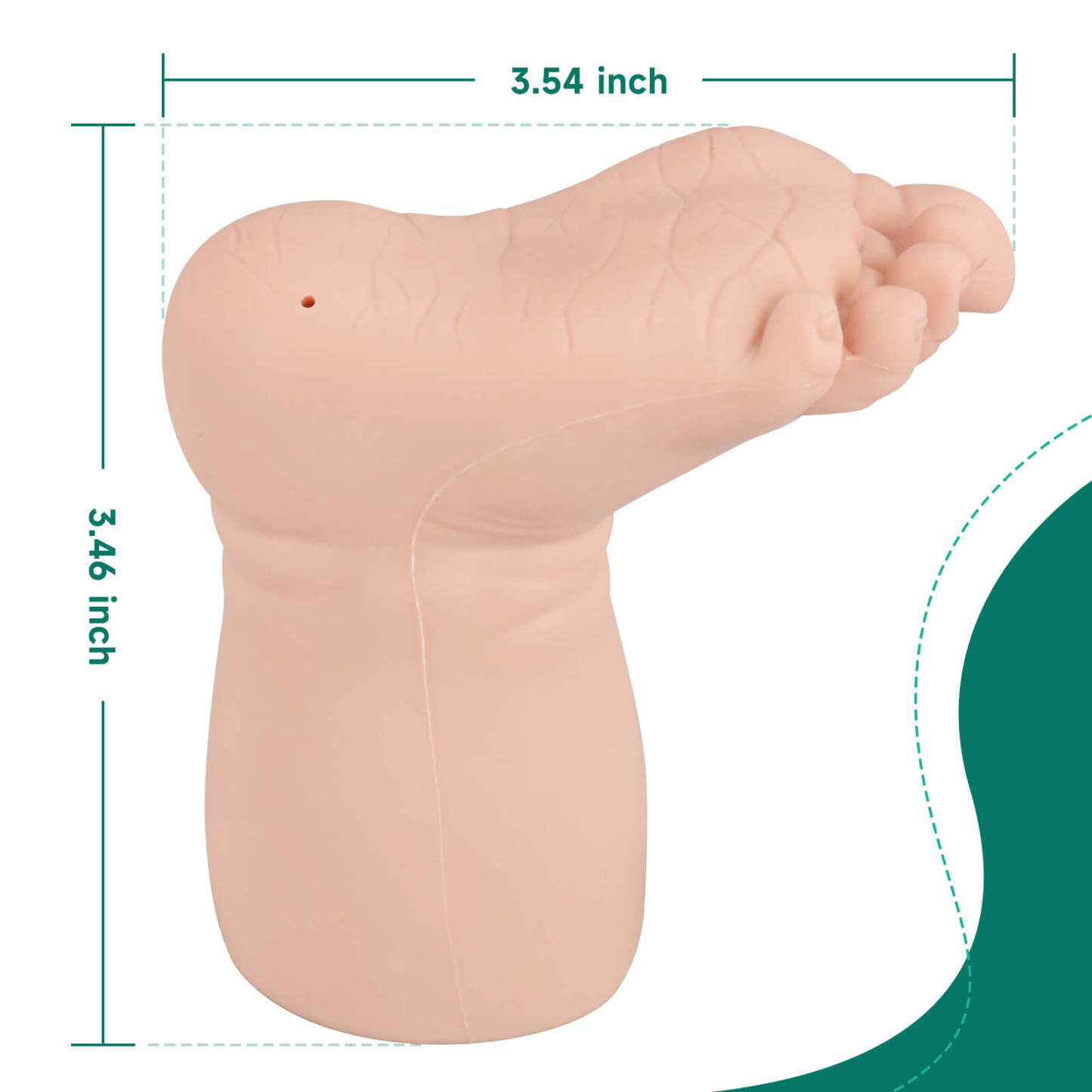 Infant Heel Stick Training Foot Size