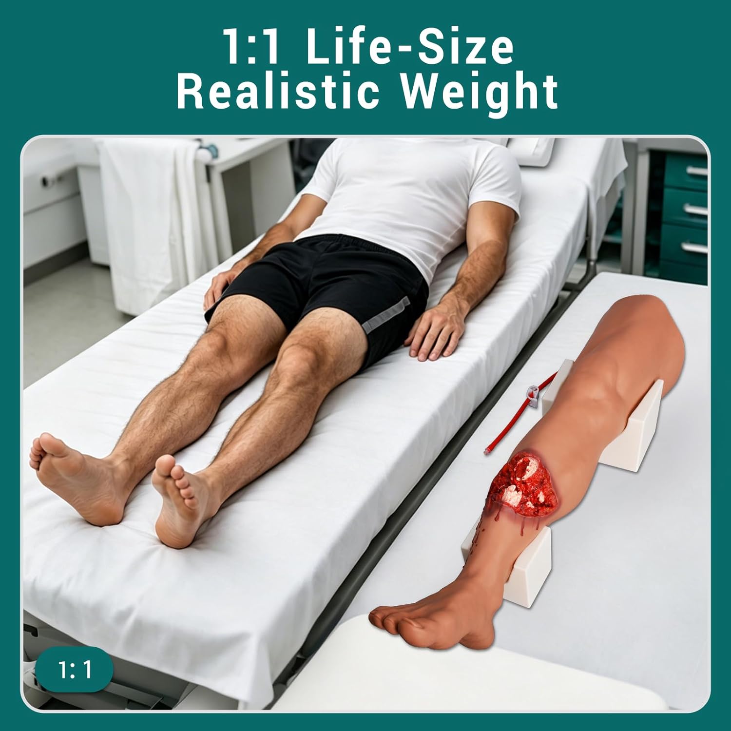 Open Fracture Leg Trauma Training Kit