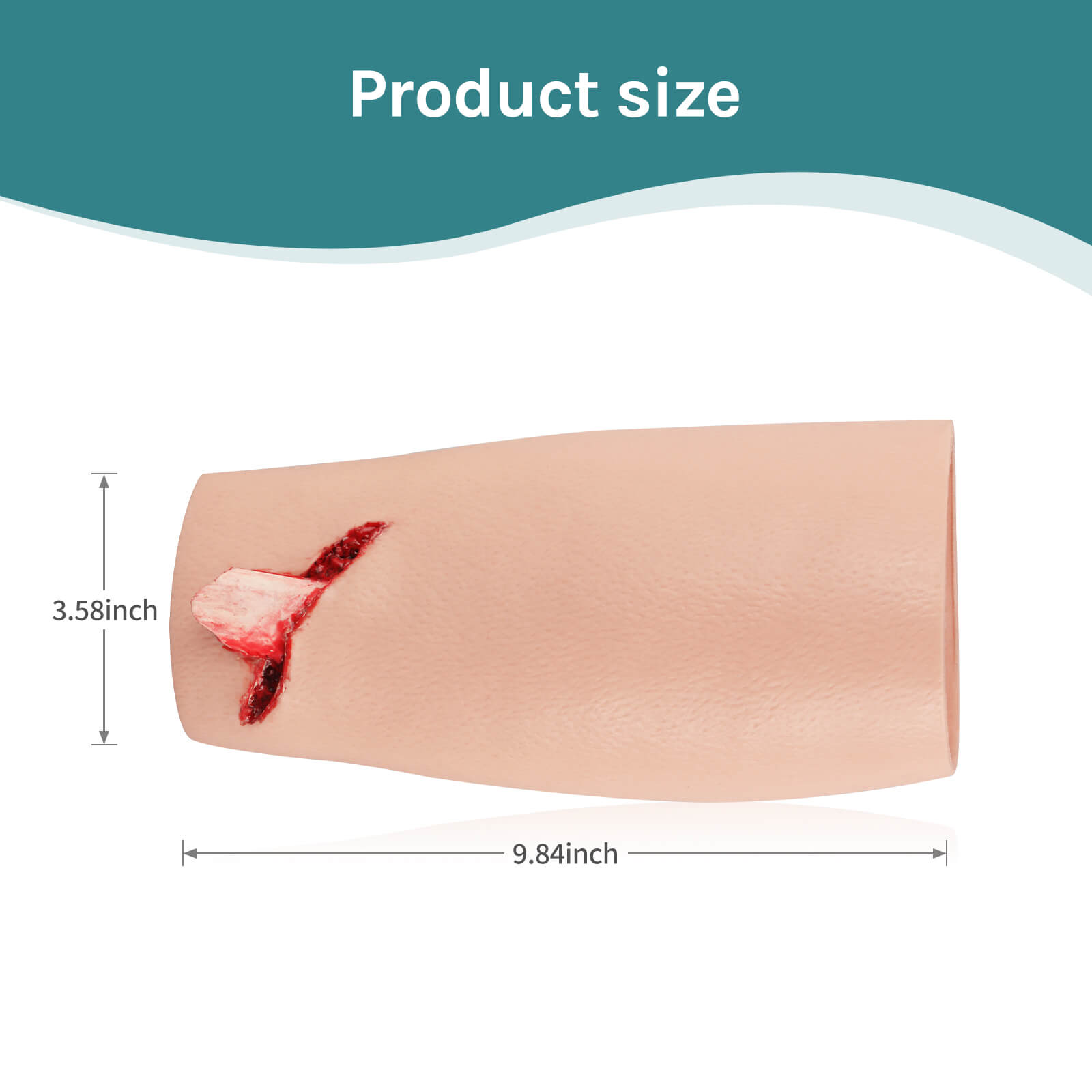 Exposed Bone Open Fracture Wound Packing Trainer