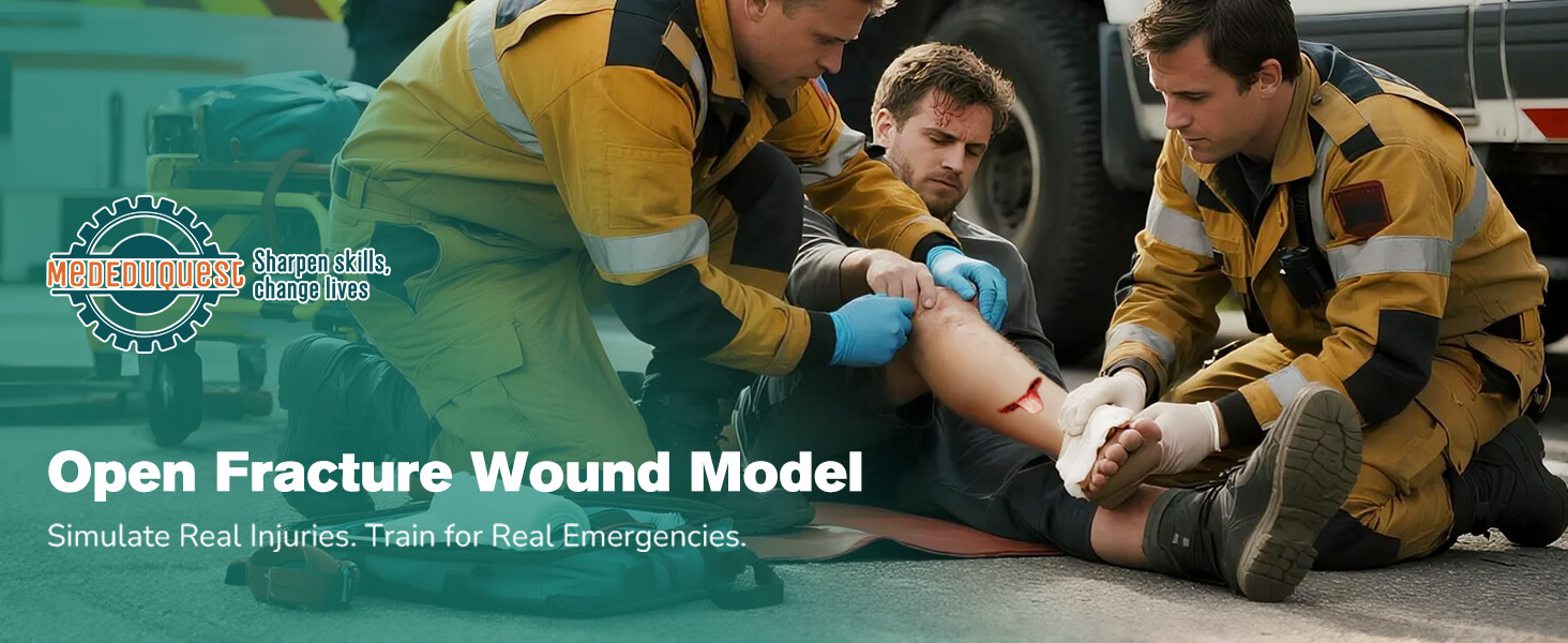 Exposed Bone Open Fracture Wound Packing Trainer