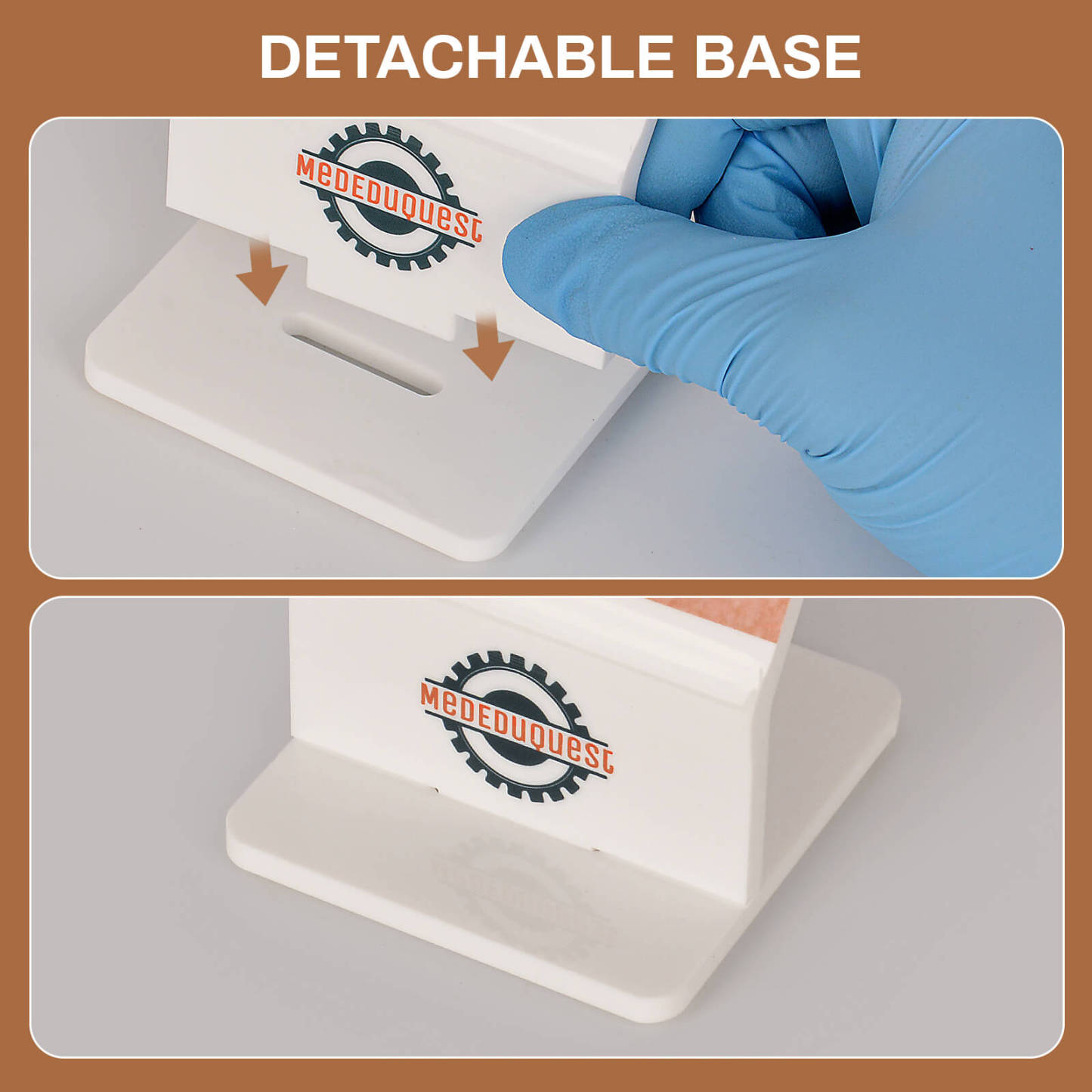 Detachable Ostomy Care Practice Kit with Acrylic Stand
