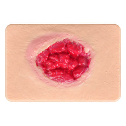 Card-sized Granulation Wound Simulation Models