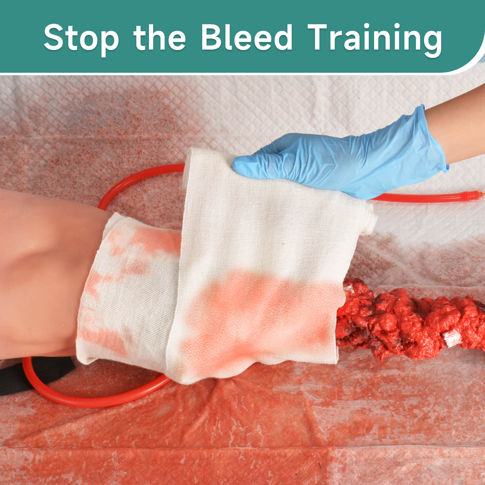 Partial Leg Amputation Trauma Trainer, Right