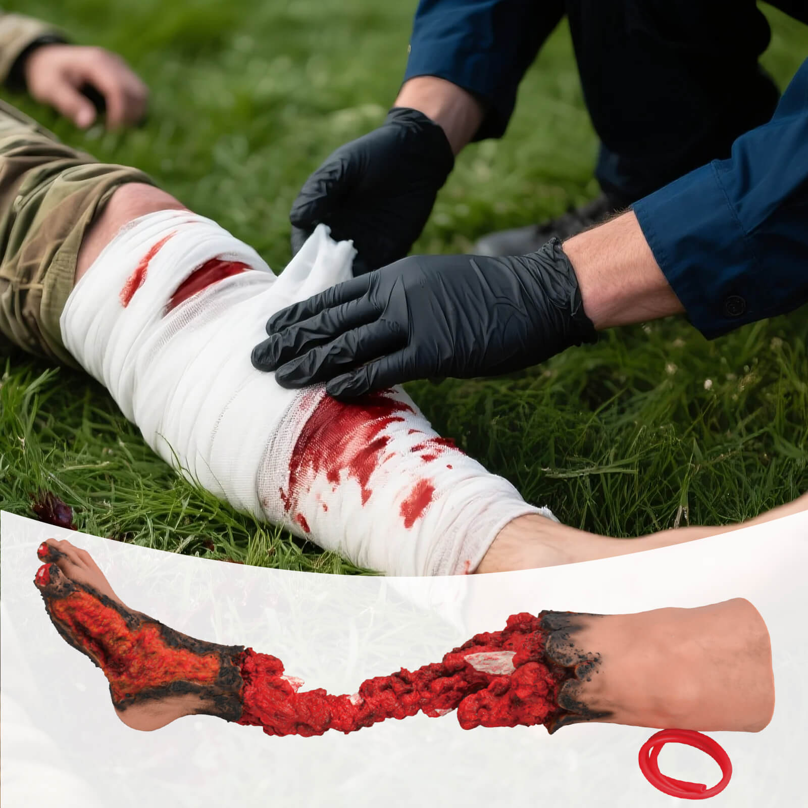 Partial Leg Amputation Trauma Trainer, Right
