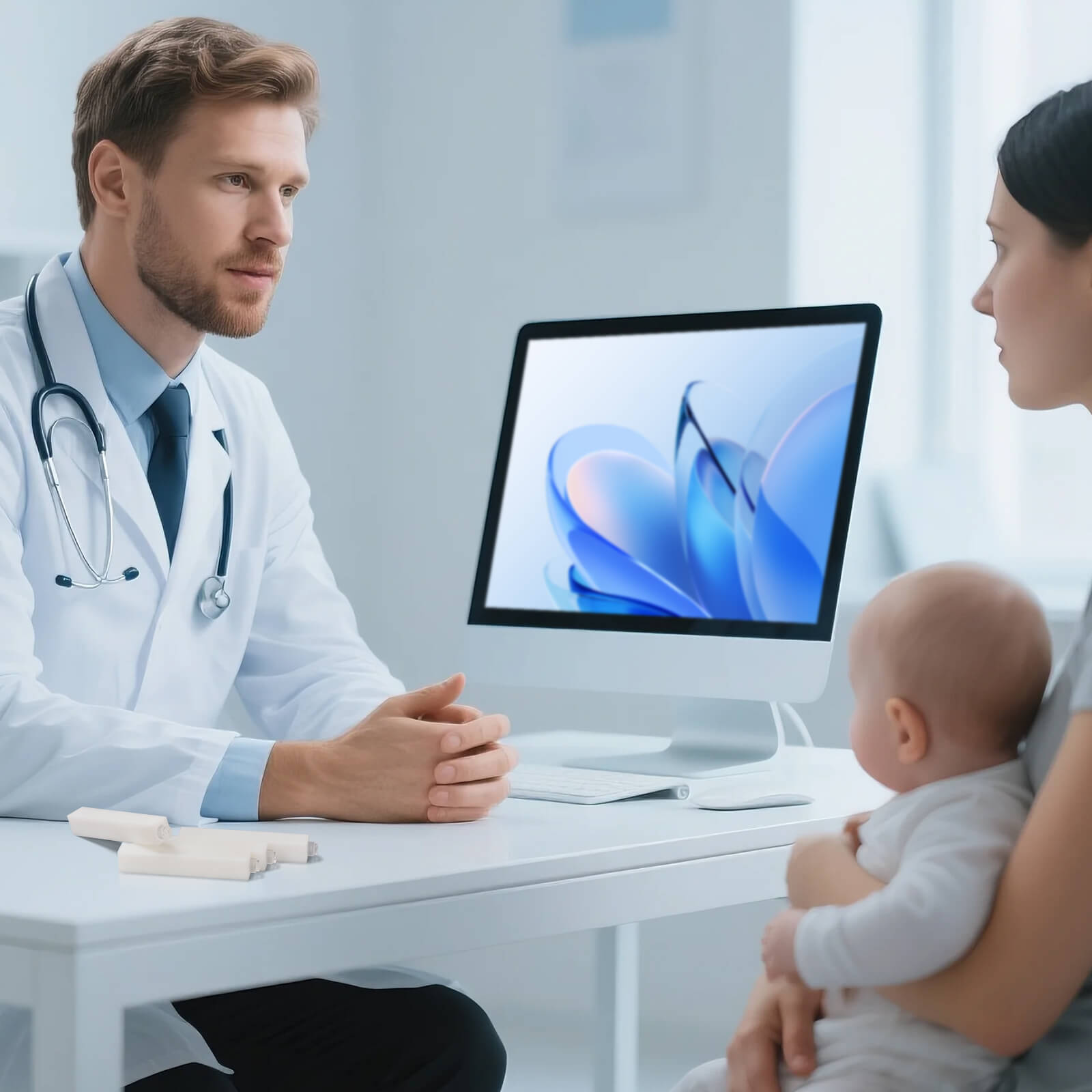 Pediatric Intraosseous (IO) Leg Replacement Bones, 4PCS