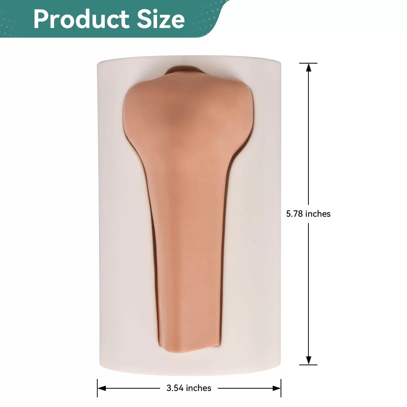 Pediatric Intraosseous(IO) Tibia Trainer with Skin Pad, Sleeve-Type