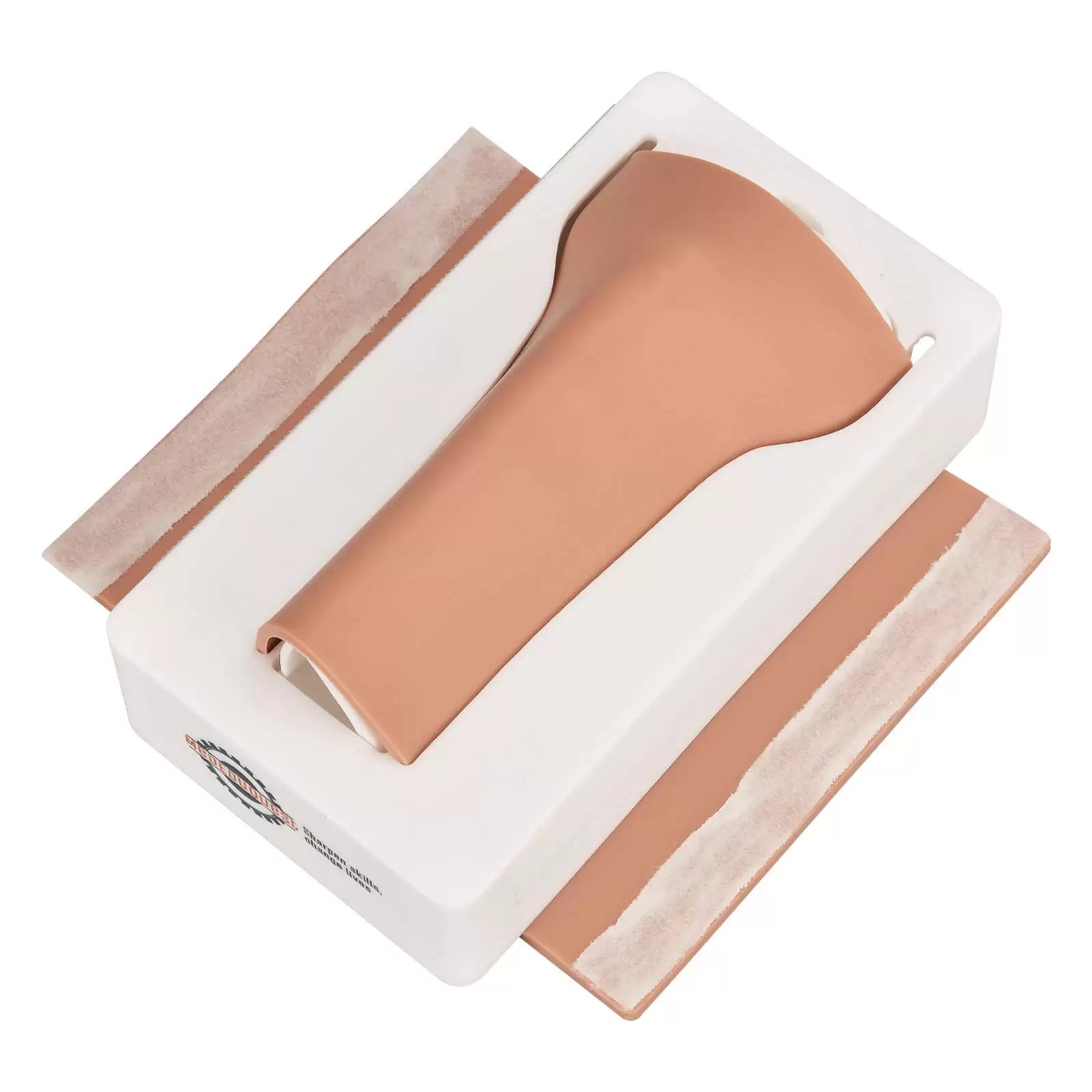 Pediatric Intraosseous(IO) Tibia Trainer with Skin Pad, Velcro-Type