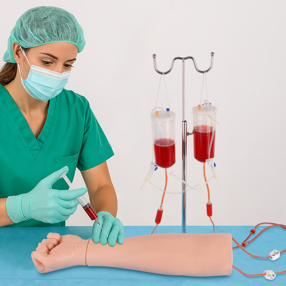 Phlebotomy Practice Arm with Replaceable Skin & Veins
