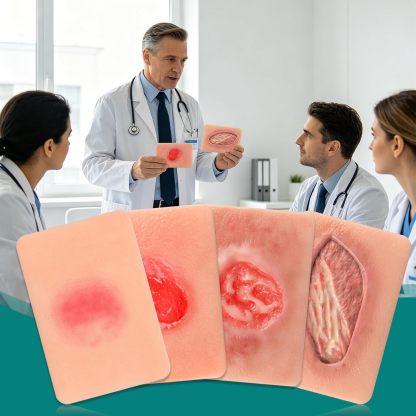 Handheld Pressure Ulcer Wound Simulation Models (Stage 1-4)