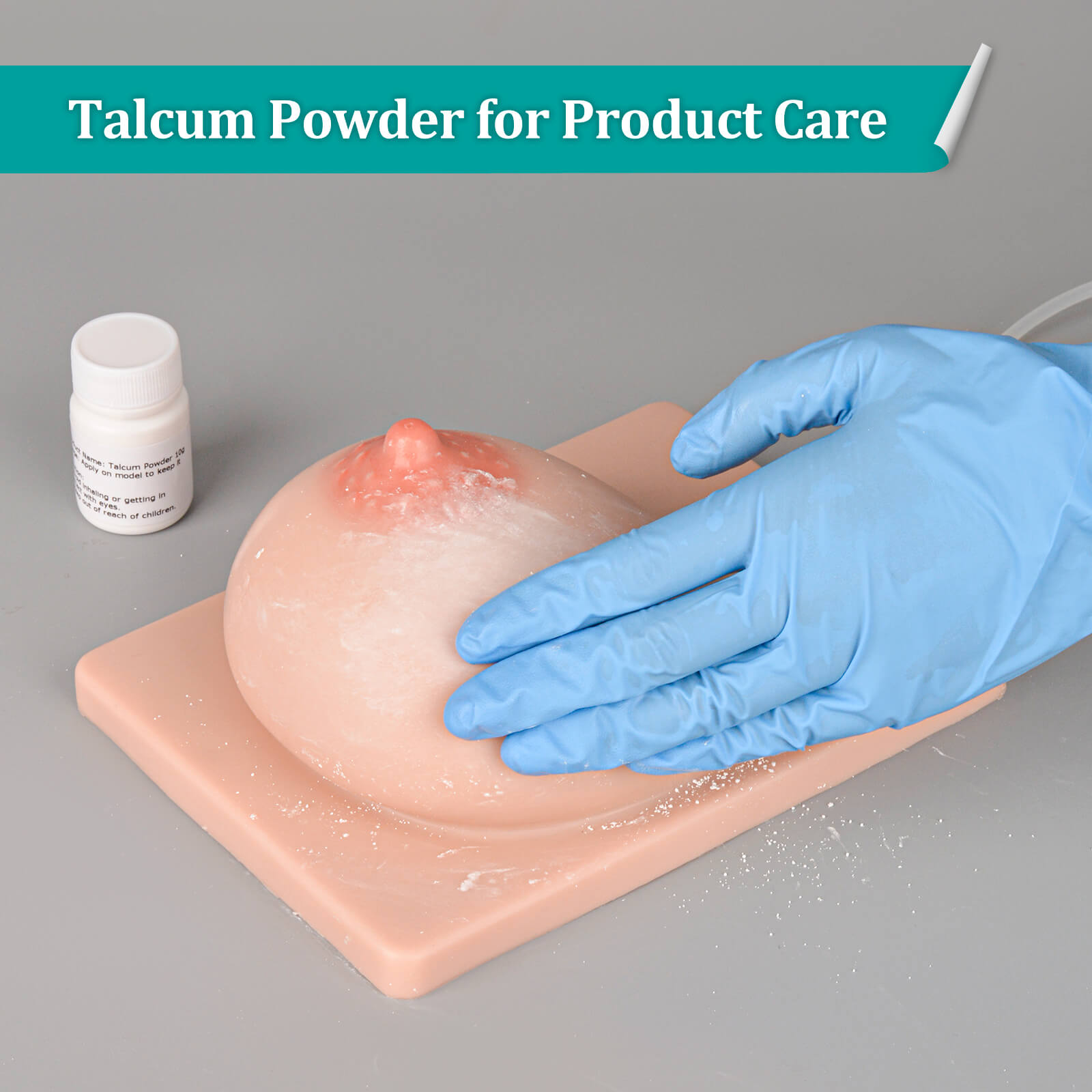 Right Lactation Breast Model Product Care