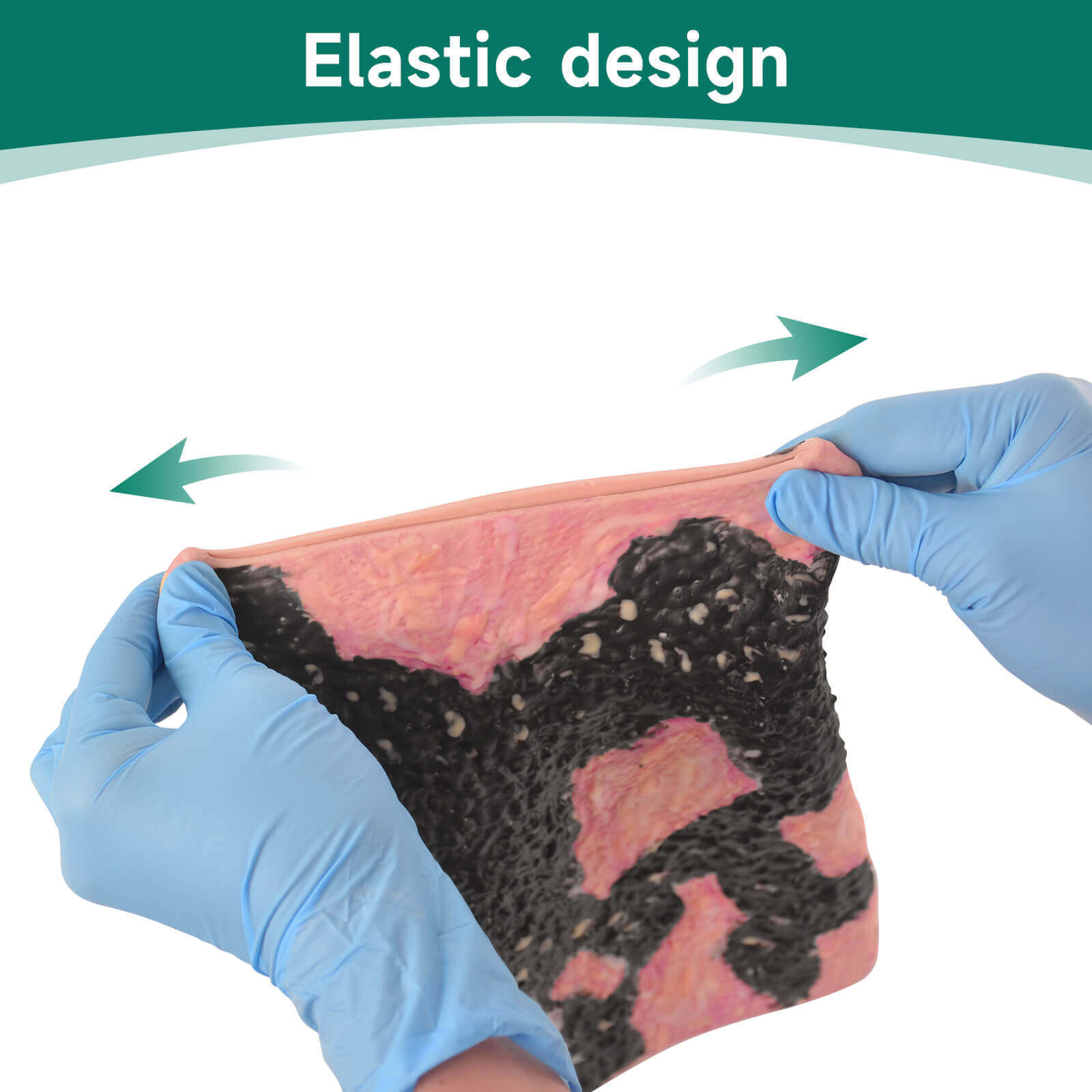 Severe Leg Burn Wound Care Trainer 