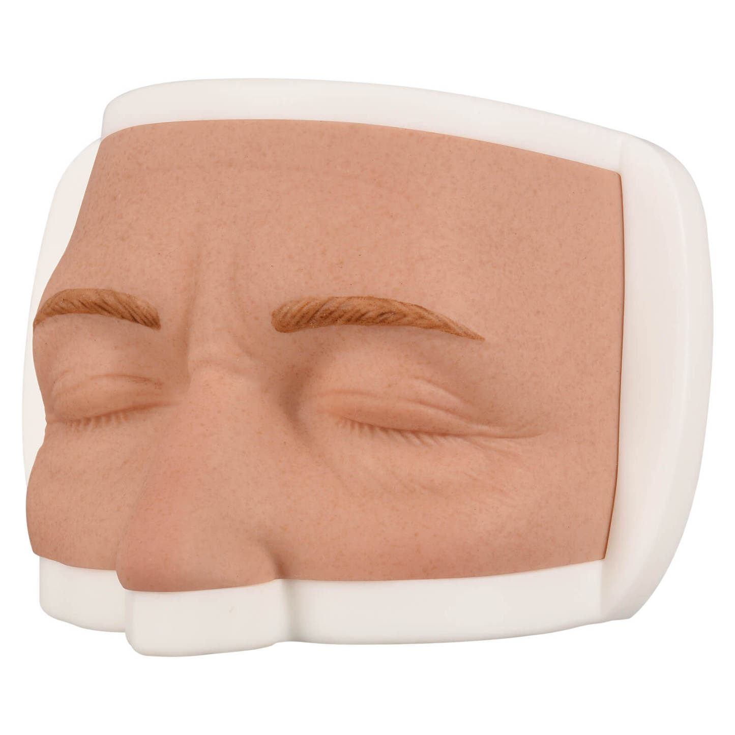 Realistic Silicone Eye Injection Practice Face Model