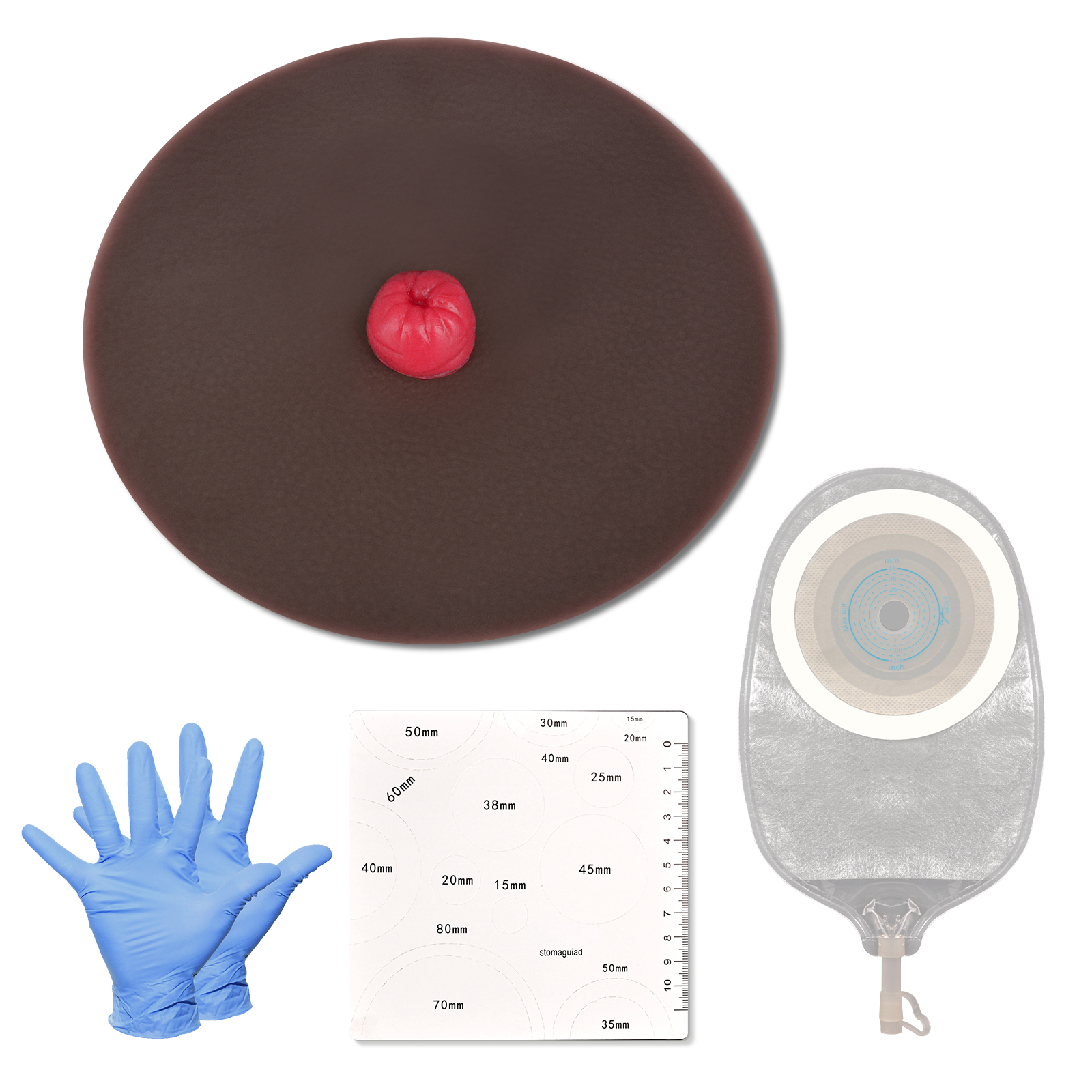 Sticky Urostomy Simulator, Dark Skin