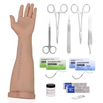 Suture and Stapling Practice Arm Kit for Medical Students