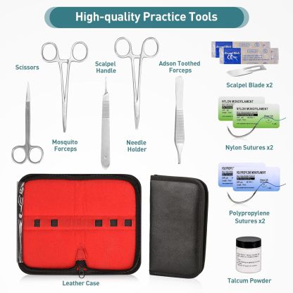 Suture and Stapling Practice Arm Kit for Medical Students