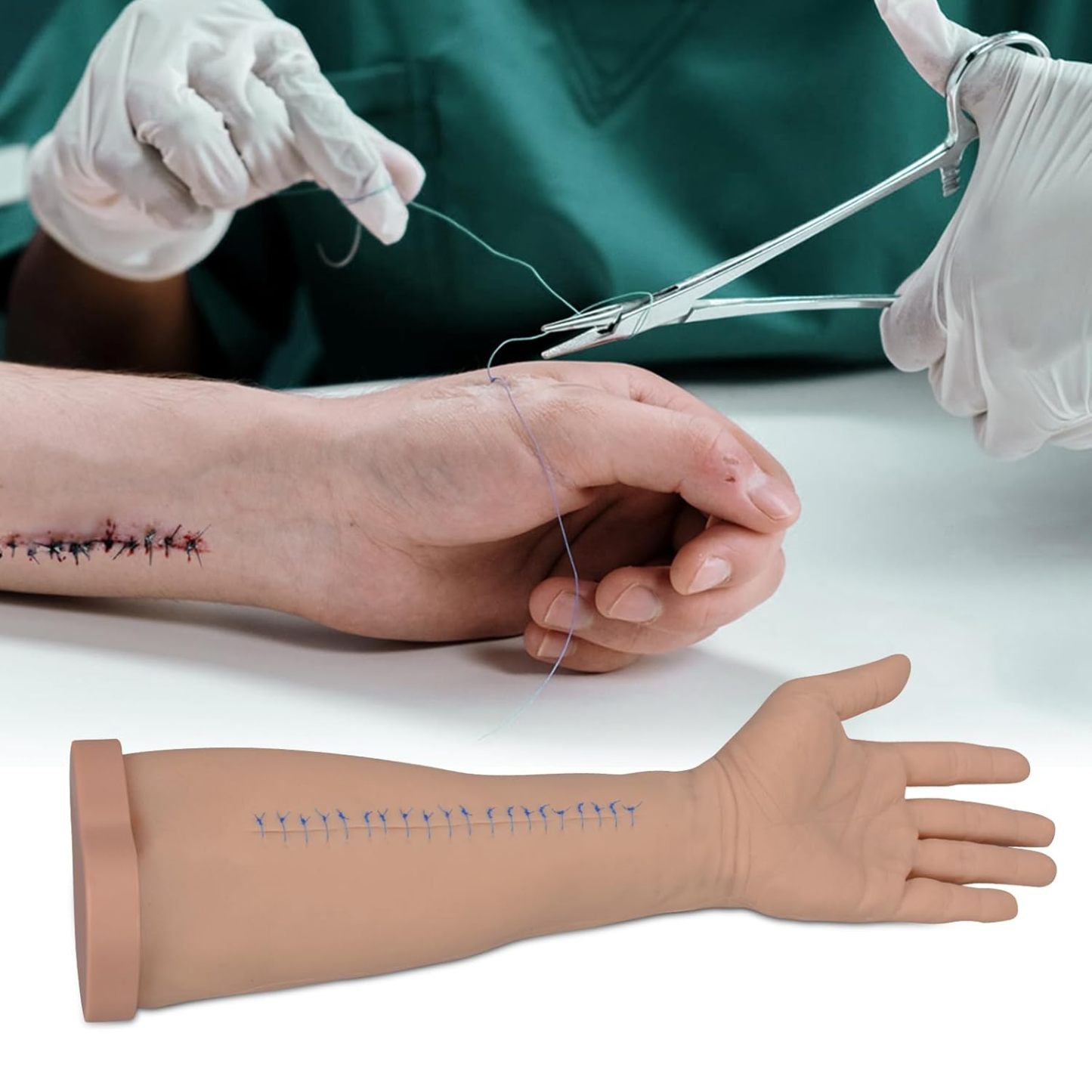 Suture and Stapling Practice Arm Kit for Medical Students