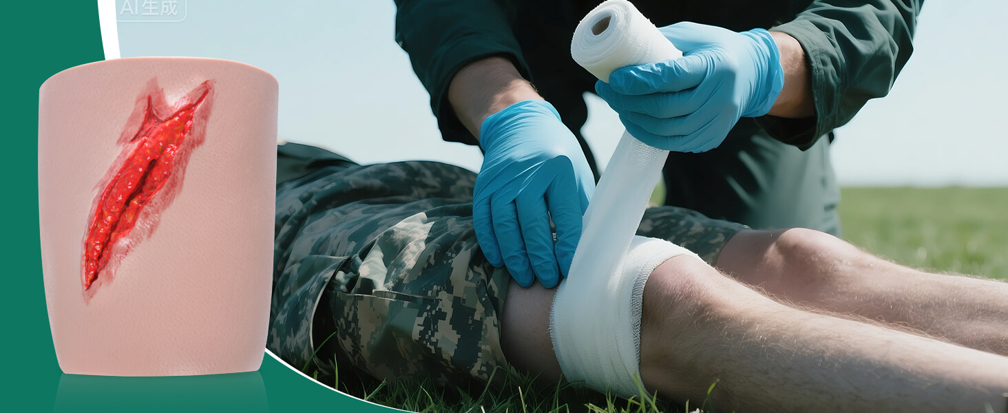 Thigh Puncture Wound Packing Trainer 