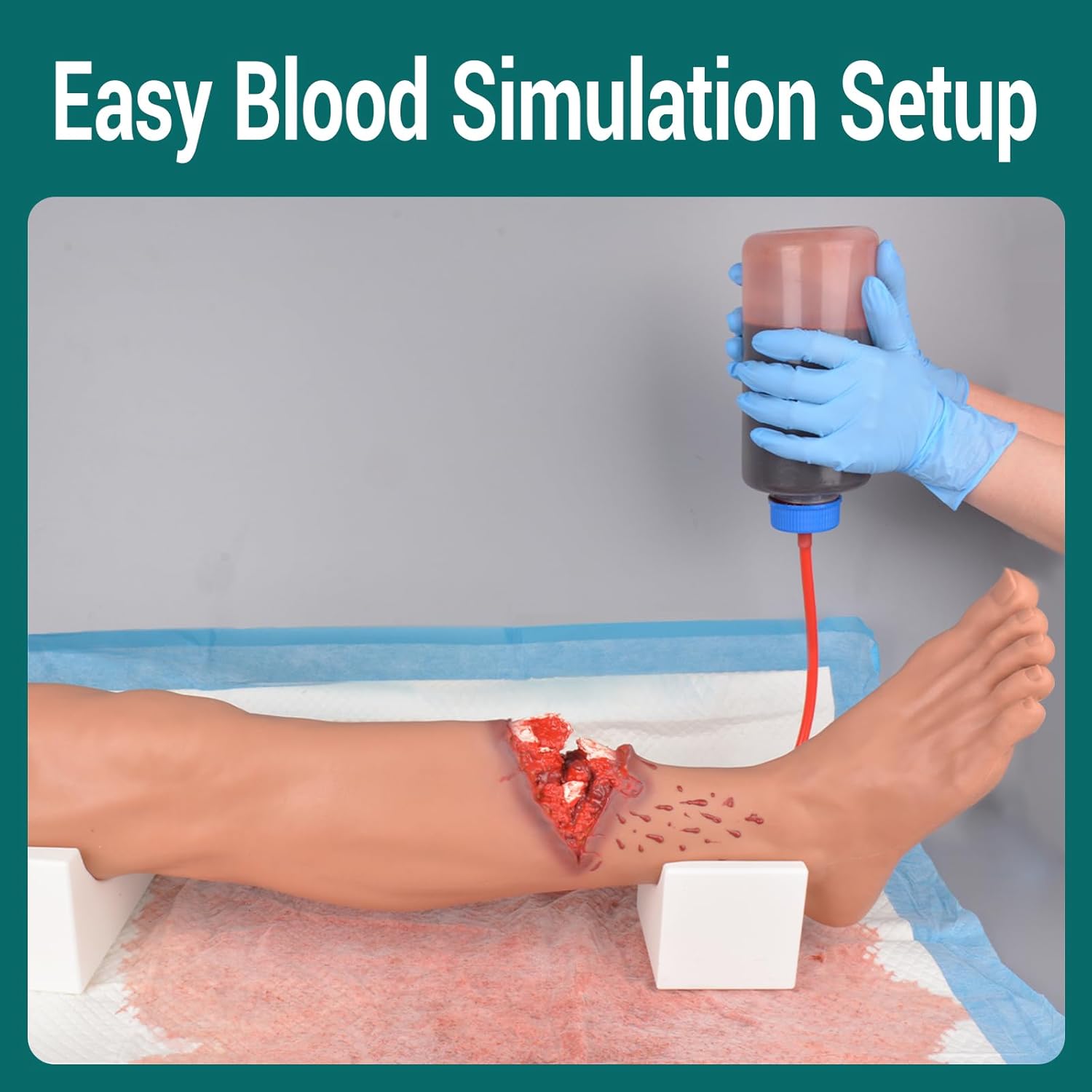 Open Fracture Leg Trauma Training Kit