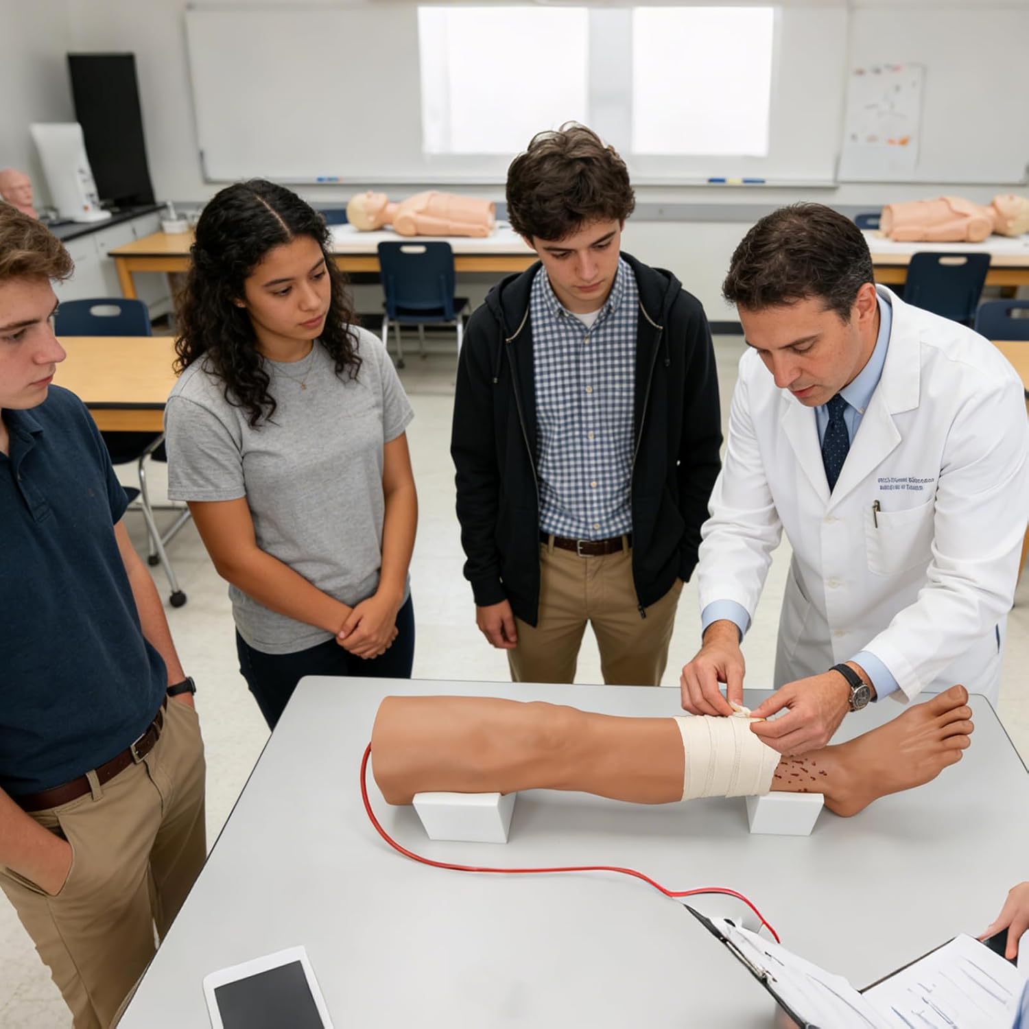 Open Fracture Leg Trauma Training Kit