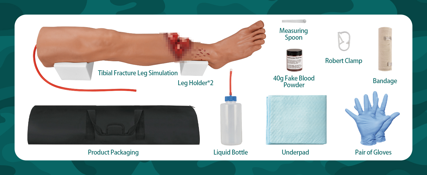 Open Fracture Leg Trauma Training Kit