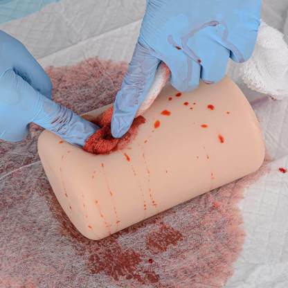 Tourniquet Gunshot Wound Packing Trainer