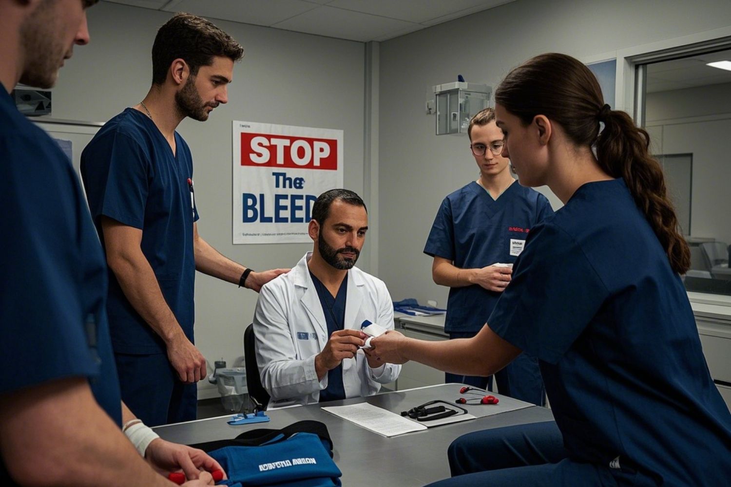 Medical Professionals Recommend the Public is Trained for Wound Treatment