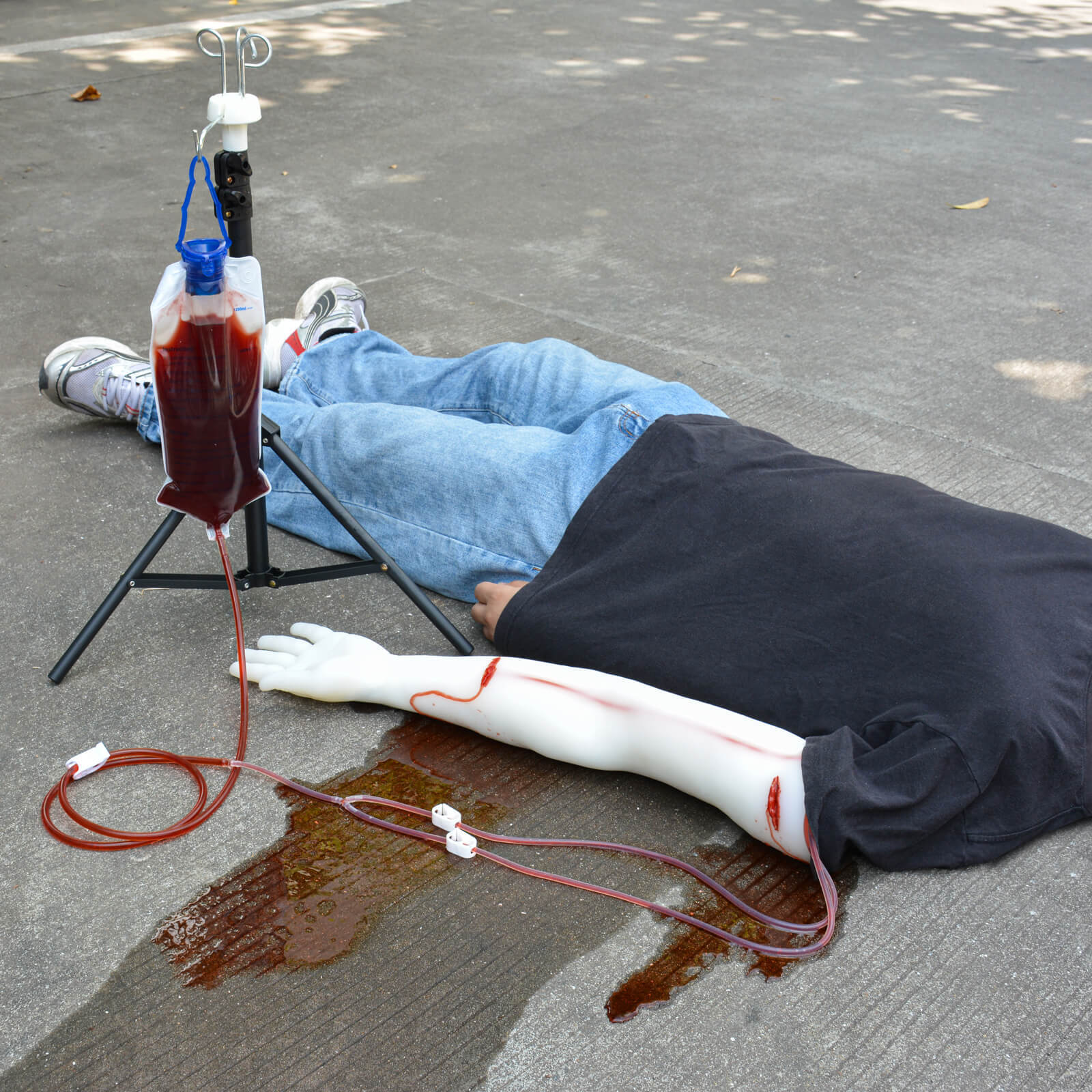 transparent haemorrhage control arm trainer
