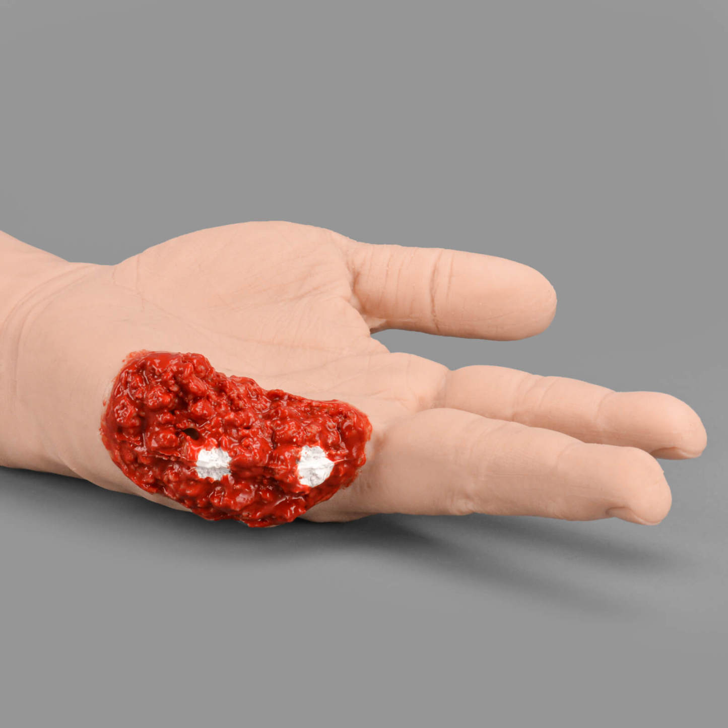 Light Skin Trauma Hand Wound Packing Traing Kit