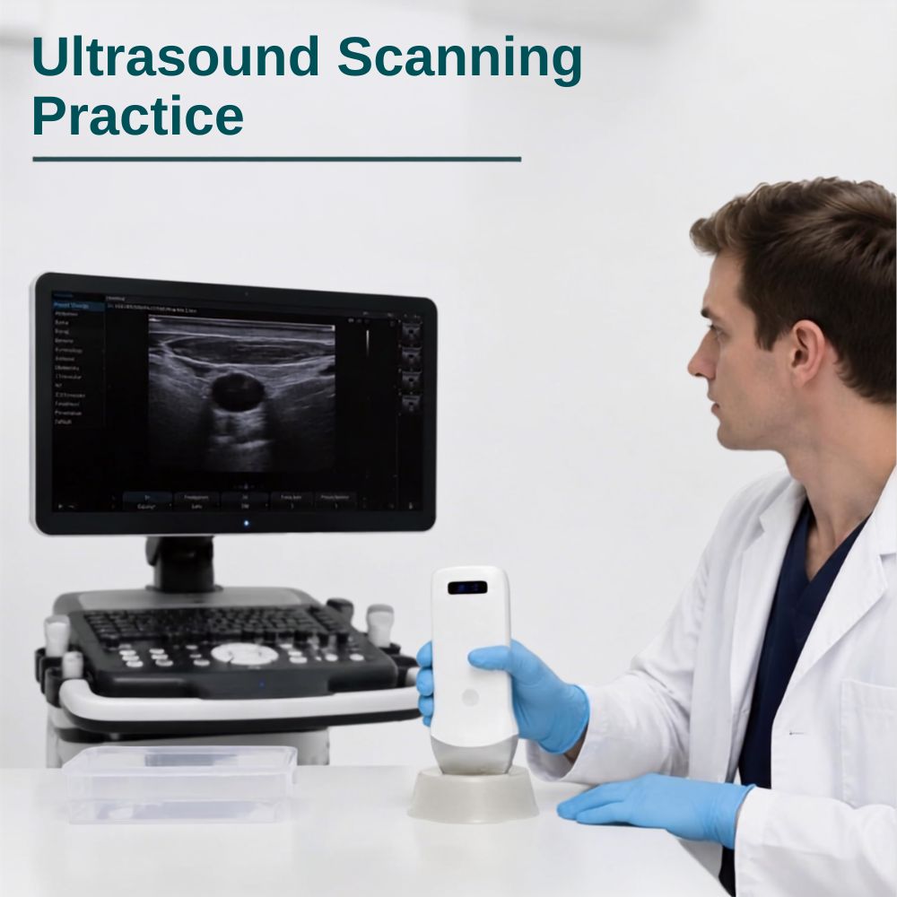  Transparent Ultrasound Guided Biopsy Trainer