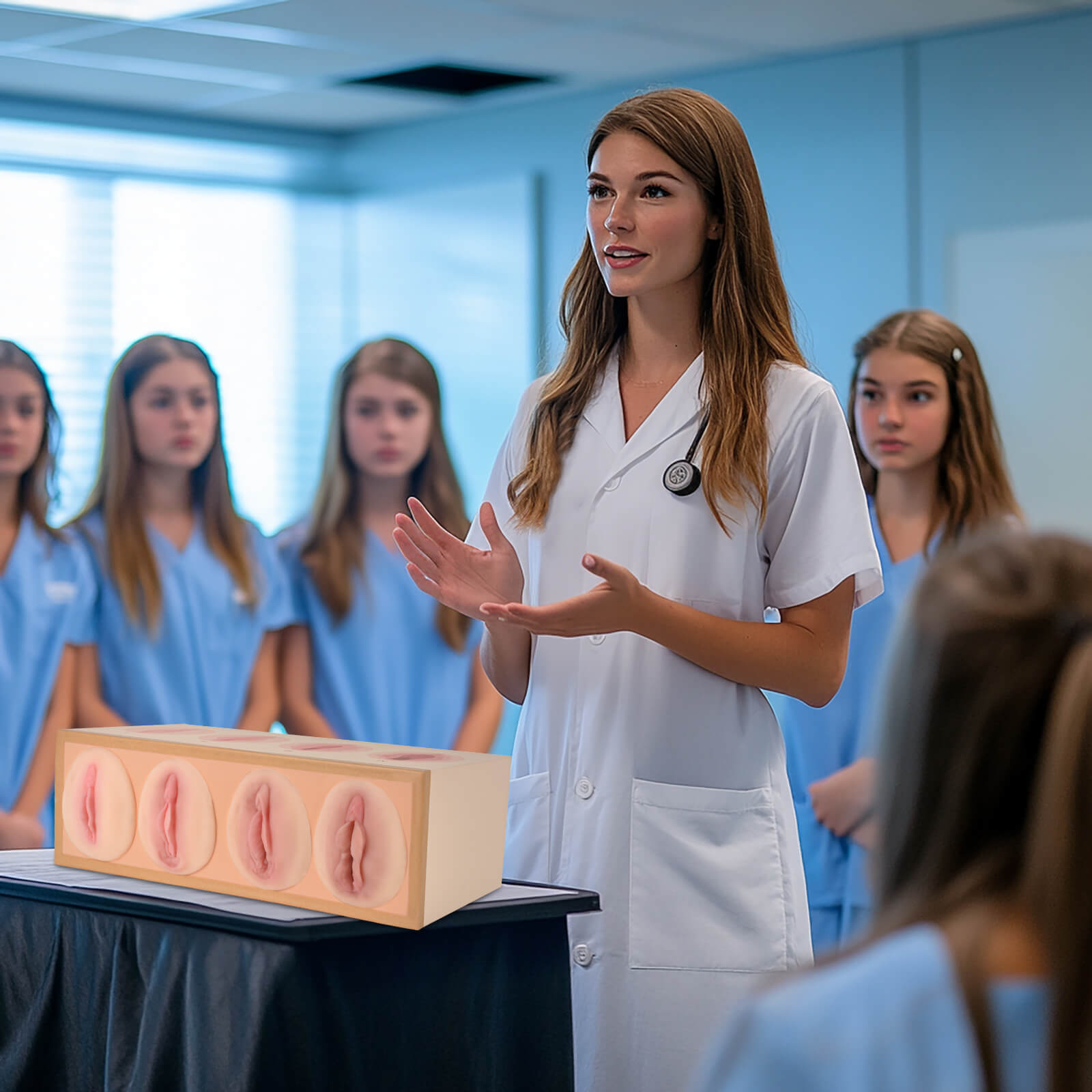 Vaginal Tightness Comparison Model for Gynecology Training